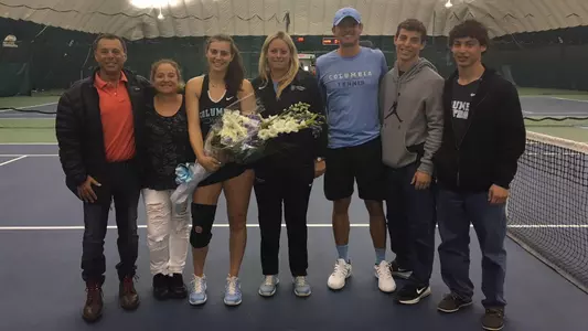 Women's Tennis Wins 6-1 Over Yale in Season Finale