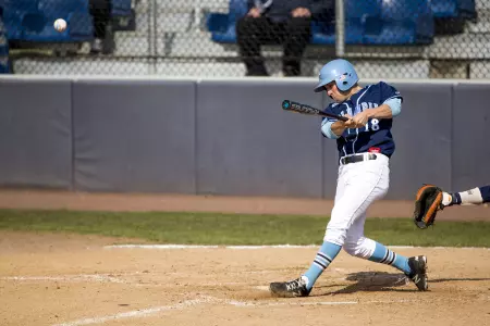 Baseball Hangs On To Top Penn, 8-6