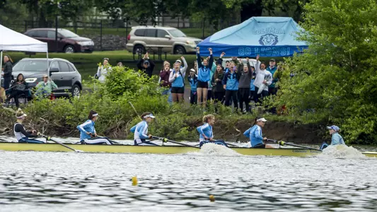 2018 Ivy Women's Rowing Championships V4 Racing by Crowd