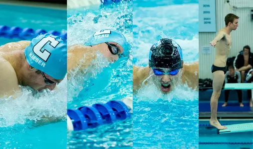 Men's swim/dive seniors