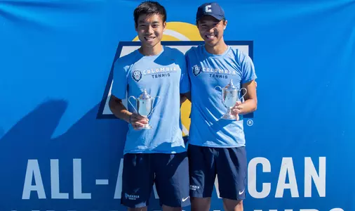 Jack Lin and Jackie Tang All-American Trophies