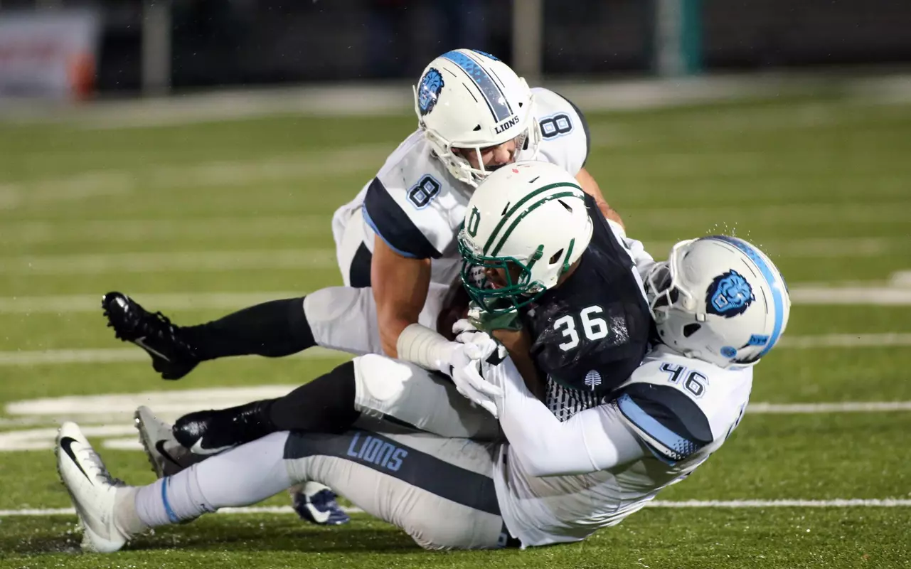 Michael Murphy Cameron Carter Tackle vs Dartmouth 2019