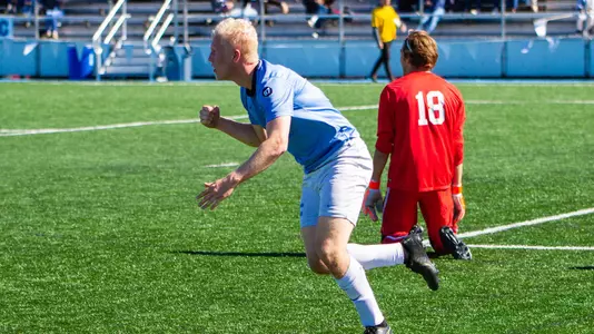 Matthew Swain Celebration vs Brown 2019