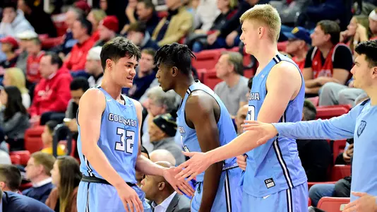 during a men's basketball game at Carnesecca Arena in Queens, New York on Wednesday, Nov 20, 2019. NCAA Basketball between the Columbia Lions and the St. John's Red Storm.