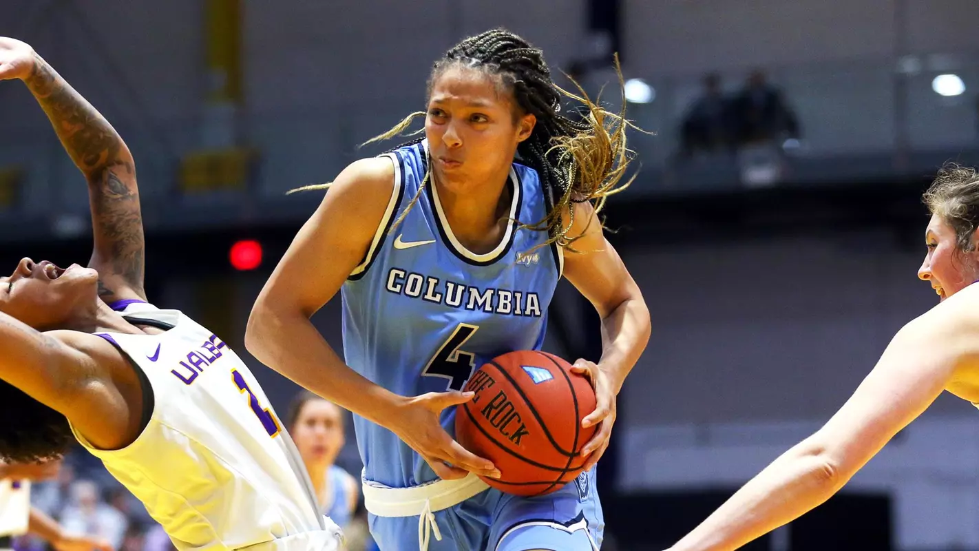 Kaitlyn Davis Driving Hard vs Albany 2019