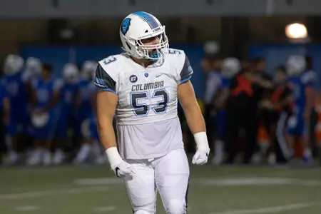 September, 15, 2018, New Britain, Connecticut, United States: during a non conference matchup between Columbia and Central Connecticut State at Arute Field won by the Lions 41-24. Photo: © Brian Foley for Foley-Photography.com.