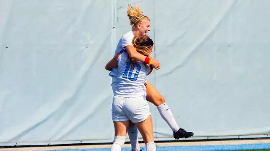 Cayla Davis Goal Celebration vs Drexel 2019