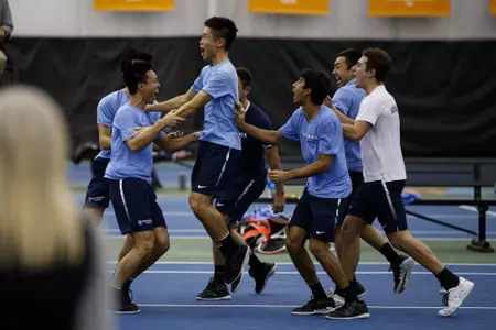 Columbia men's tennis defeats No. 16 Tennessee, 4-2, in Knoxville on Jan. 26, 2020