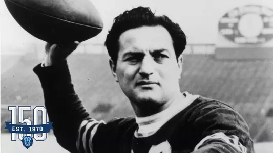 Sid Luckman Front Page Header