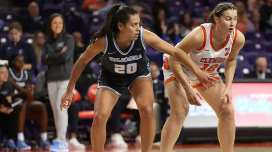 Sienna Durr Boxing Out vs Clemson 2021