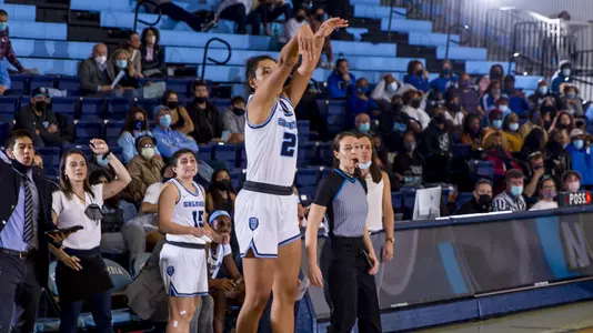 Sienna Durr Shooting 3 versus Hampton 2021 43584954