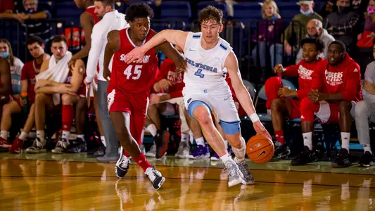 Liam Murphy during Columbia's men's basketball game against Sacred Heart (Dec. 13, 2021)