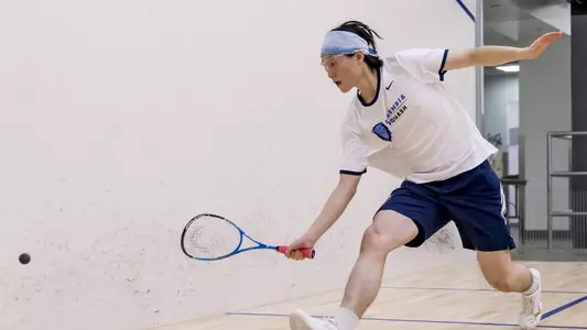 Zach Nam Columbia Squash 2021-22 Action Stock