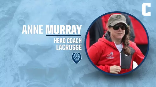 Anne Murray Head Coach Lacrosse New Hire Graphic
