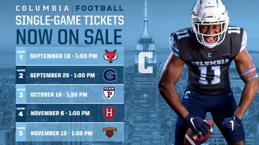 Single Game Tickets On Sale