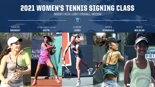 Women's Tennis Signees Graphic