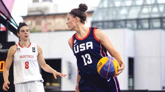Camille Zimmerman 2021 Team USA 3x3 Women's Series Montreal Stop