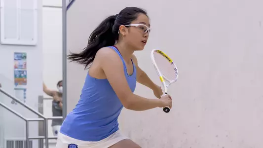 Cindy Cao Columbia Squash 2021 Pose