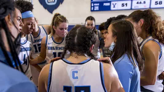Women's Basketball 2022 Griffith Huddle Yale