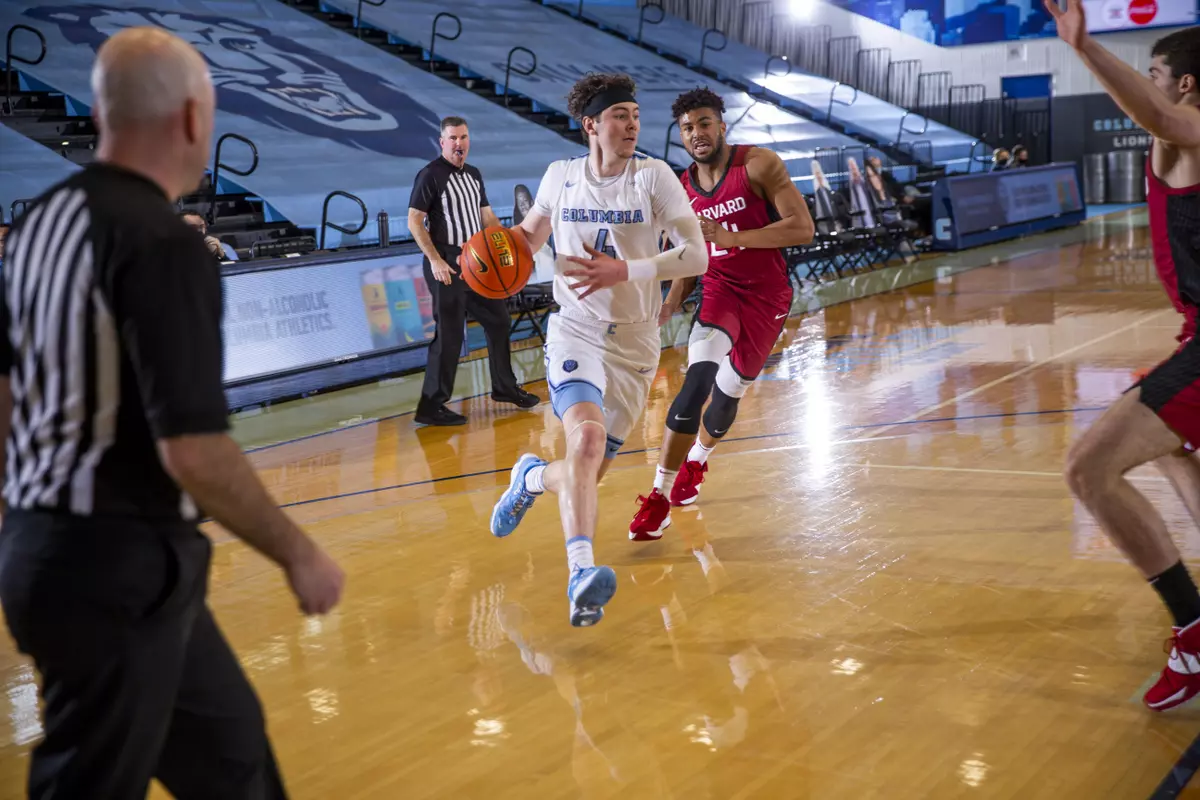 Liam Murphy against Harvard (1/15/22).