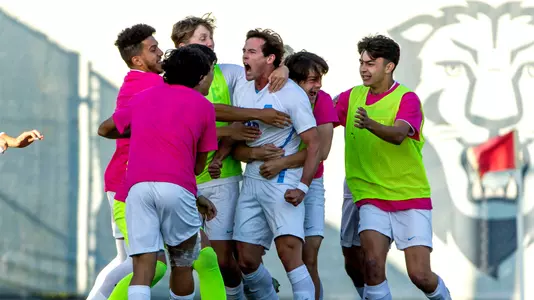 Will DeNight Goal Celebration 2022 vs Princeton