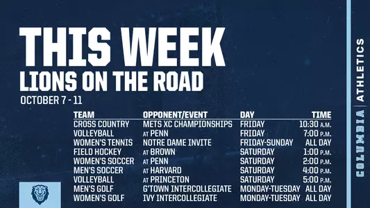 Lions on the Road October 7-11 2022