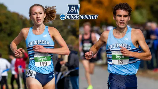 Victoria Patterson and Tyler Berg NCAA Cross Country Logo