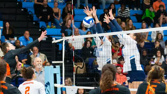 Volleyball Block versus Princeton 2022
