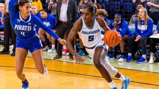 Jaida Patrick 2022 Driving versus Seton Hall WNIT