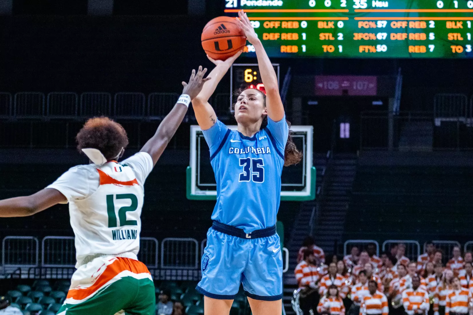 Columbia vs. Miami (Miami Thanksgiving Tournament - Nov. 27, 2022)