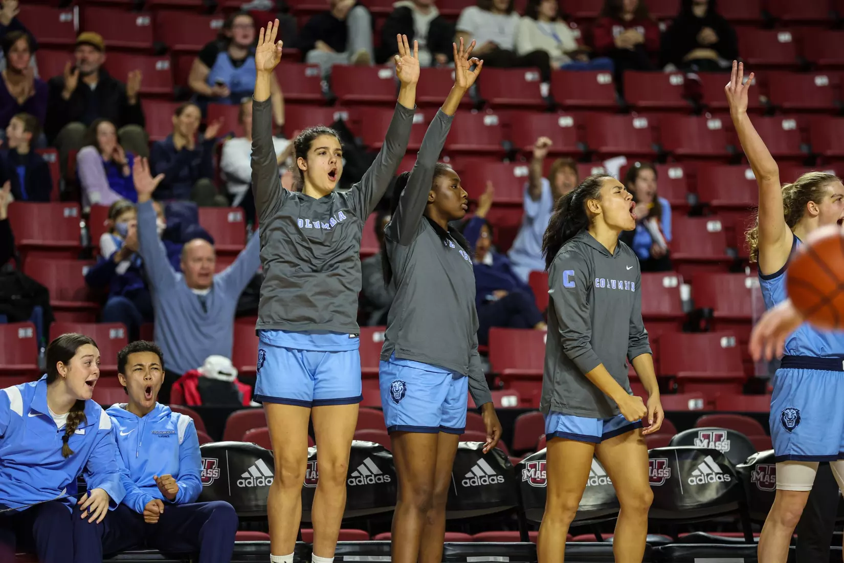 Columbia versus UMass (Dec. 10, 2022)