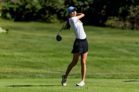 Taylor Zeng at end of shot