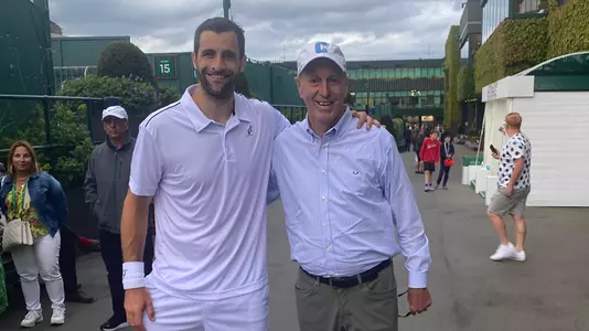 Max Schnur and Peter Pilling 2022 Wimbledon