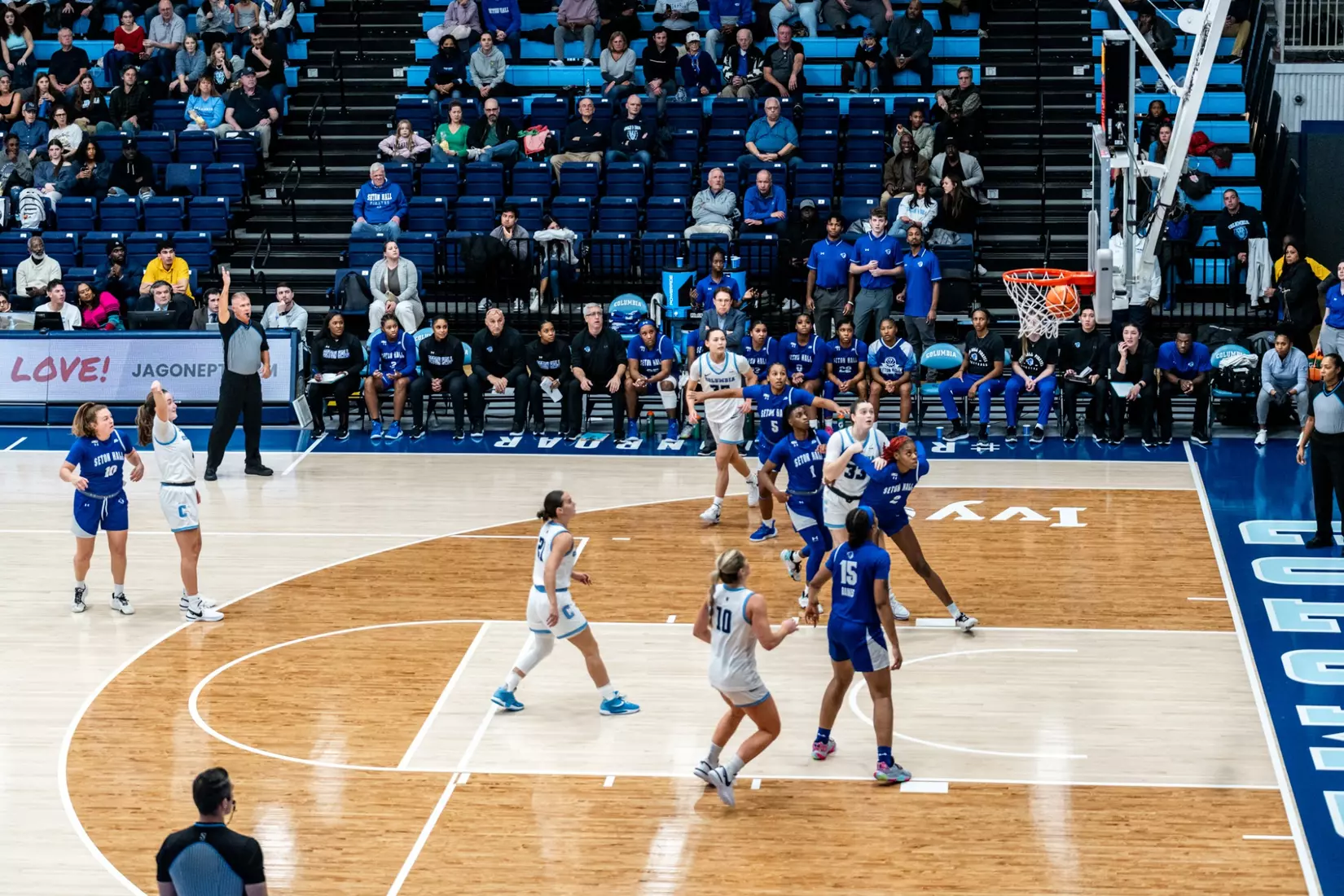 Columbia vs. Seton Hall (Nov. 10, 2023)