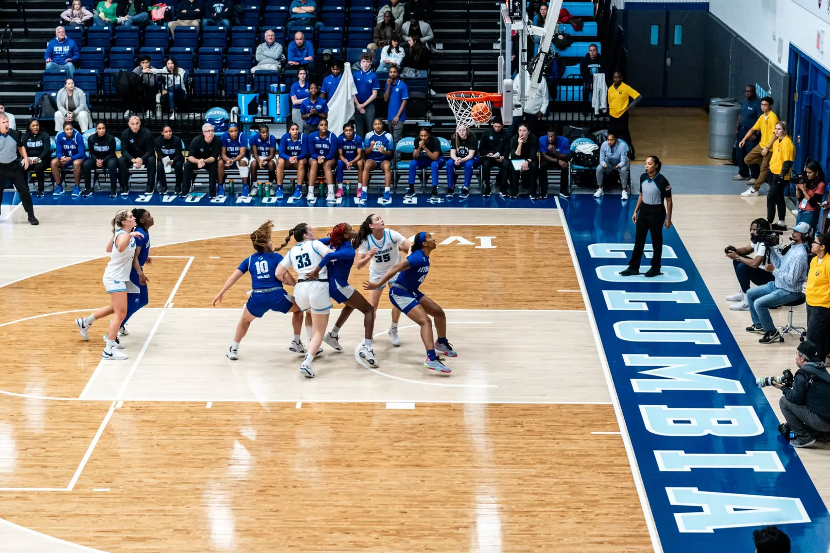 Columbia vs. Seton Hall (Nov. 10, 2023)