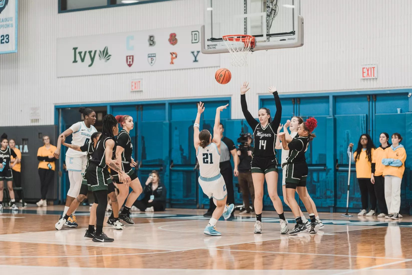 Columbia University women's basketball vs. Wagner (12/10/2023).