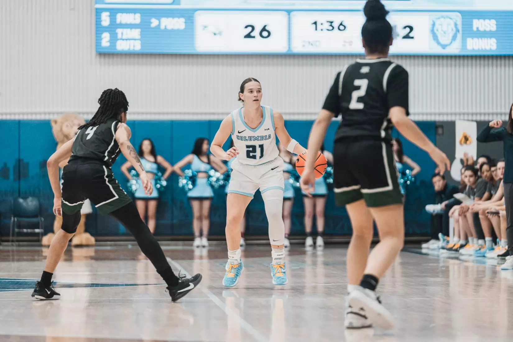 Columbia University women's basketball vs. Wagner (12/10/2023).