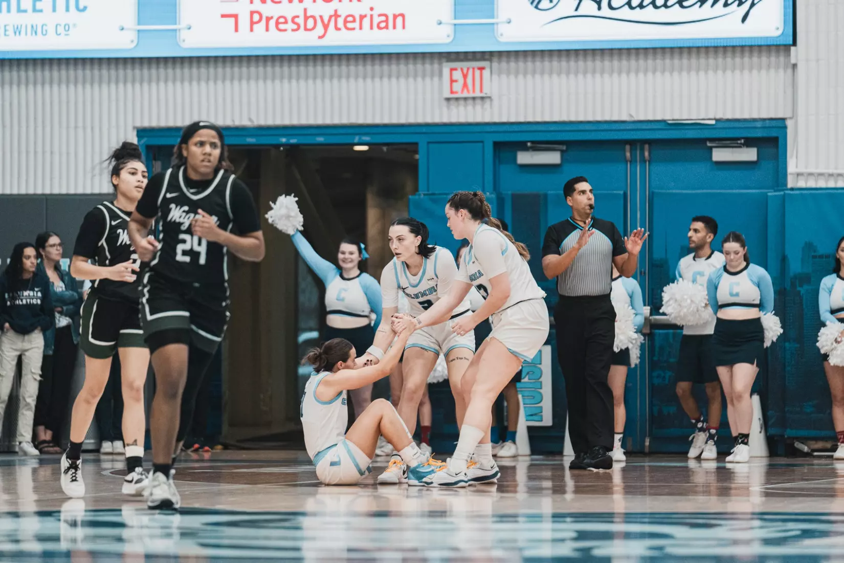 Columbia University women's basketball vs. Wagner (12/10/2023).