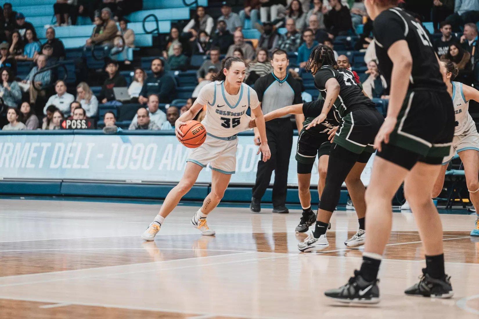 Columbia University women's basketball vs. Wagner (12/10/2023).