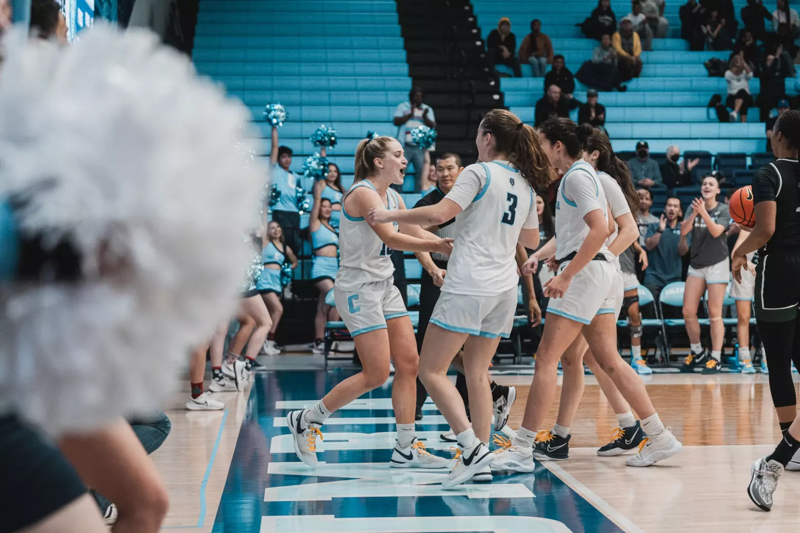 Columbia University women's basketball vs. Wagner (12/10/2023).
