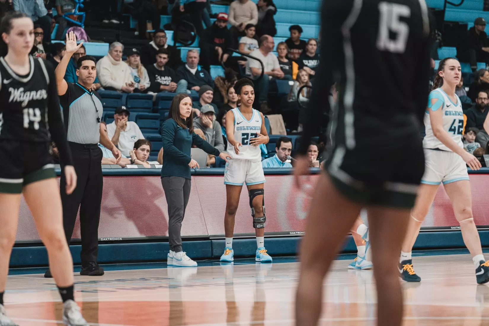 Columbia University women's basketball vs. Wagner (12/10/2023).