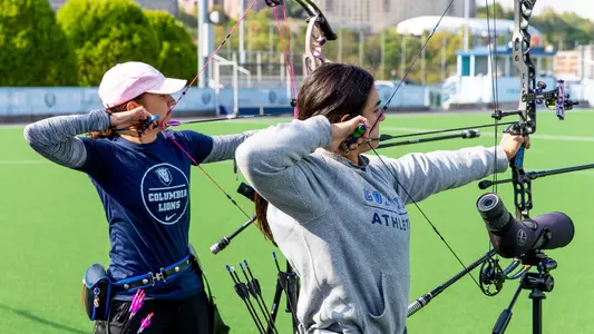 Giselle DeSousa and Sydney Sullenberger Archery 2023