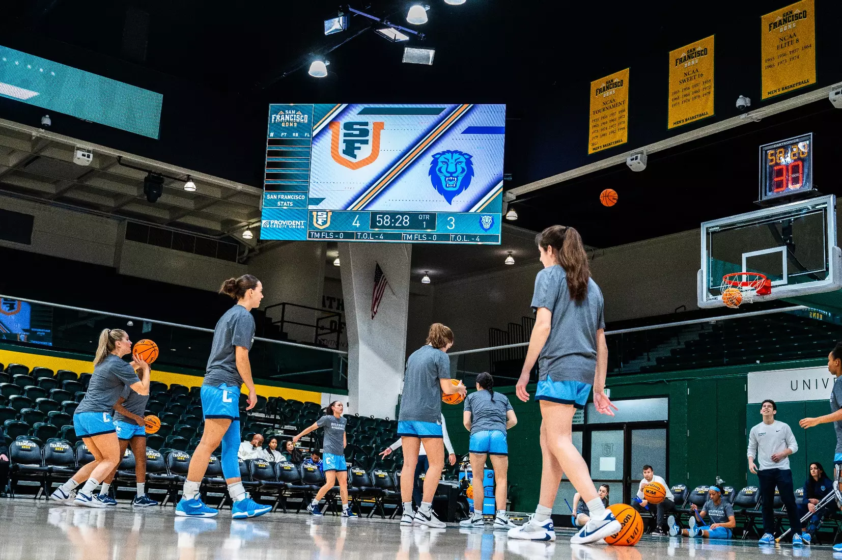 WBK: Columbia vs. San Francisco (Dec. 28, 2023)