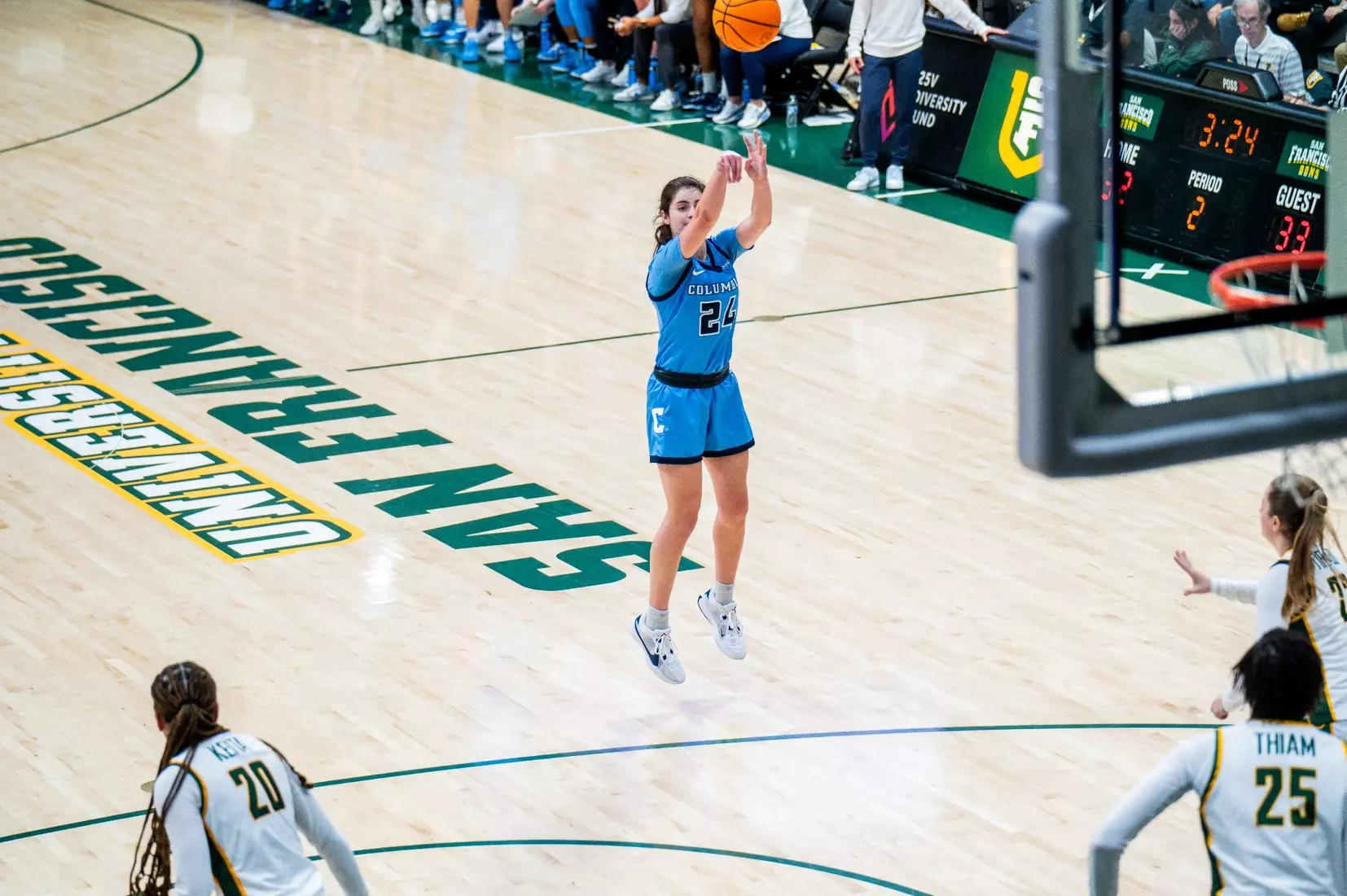 WBK: Columbia vs. San Francisco (Dec. 28, 2023)