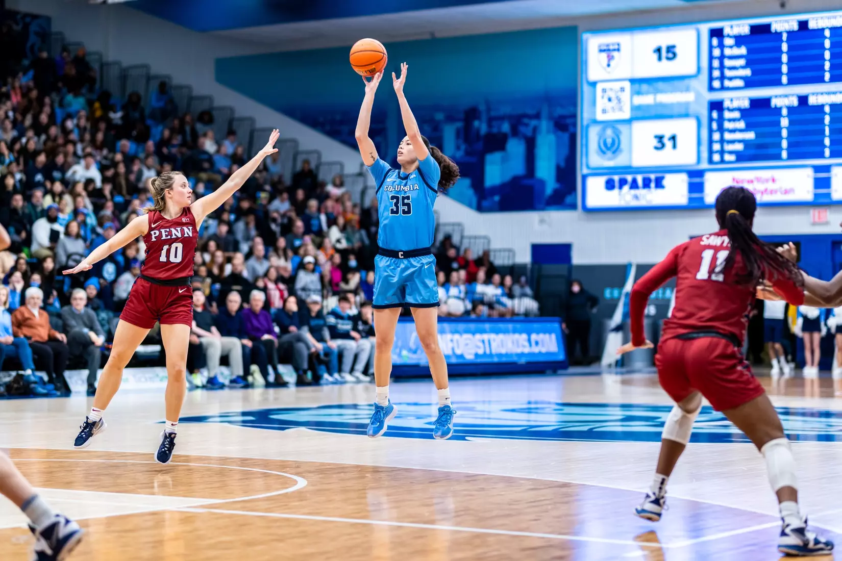Columbia Women's Basketball vs. Penn (2/3/23)