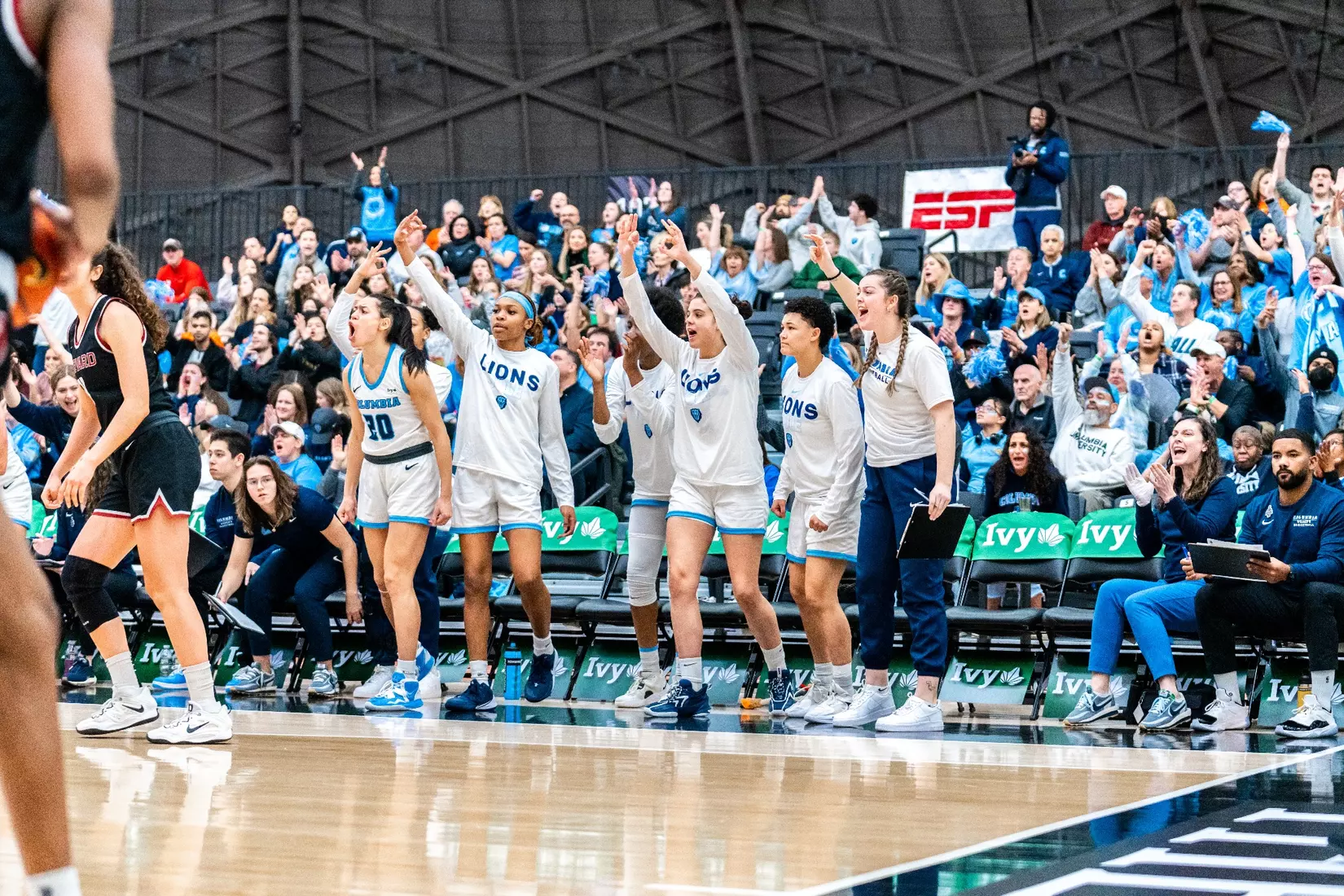 2023 women's basketball Ivy Madness semifinal vs. Harvard