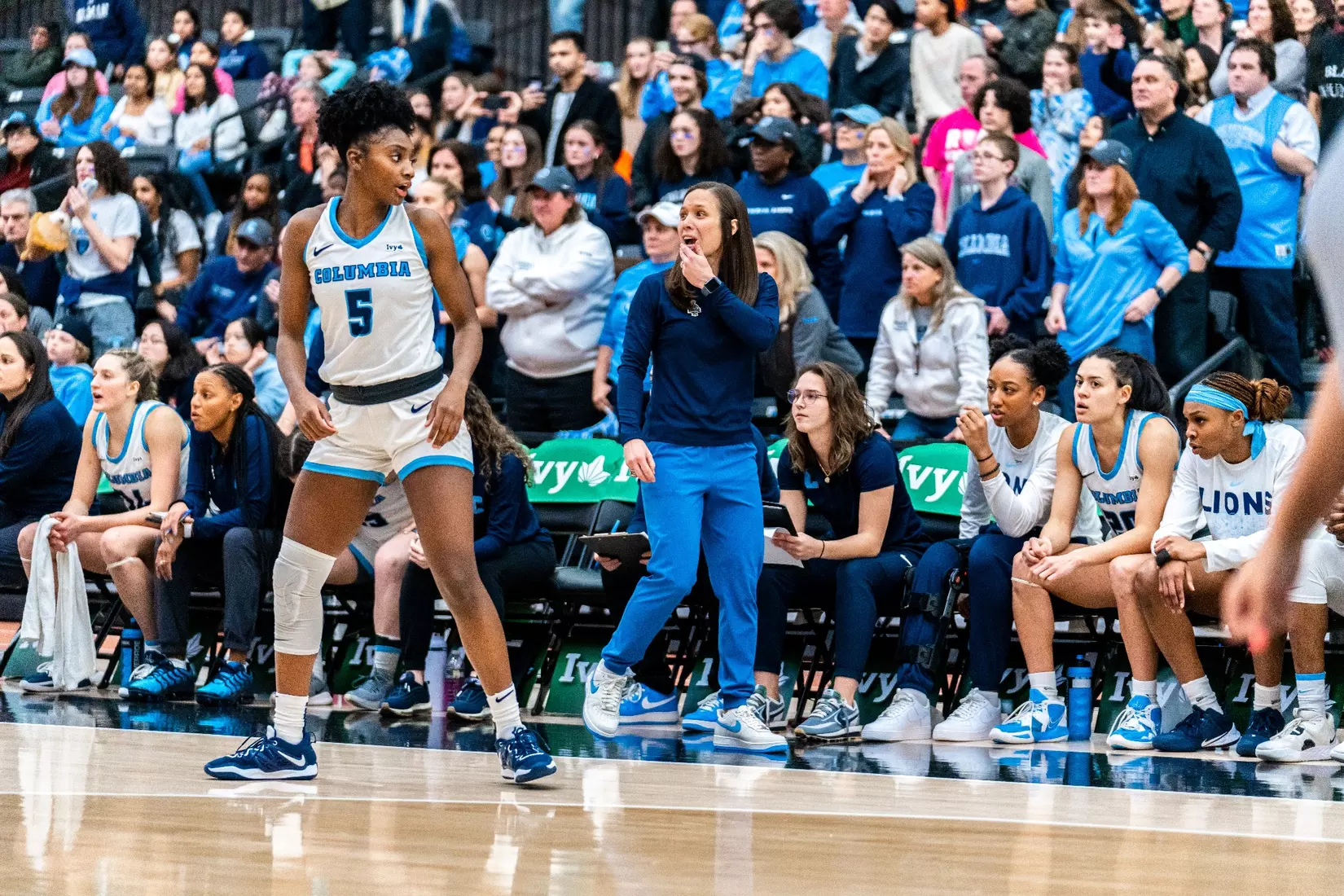 2023 women's basketball Ivy Madness semifinal vs. Harvard