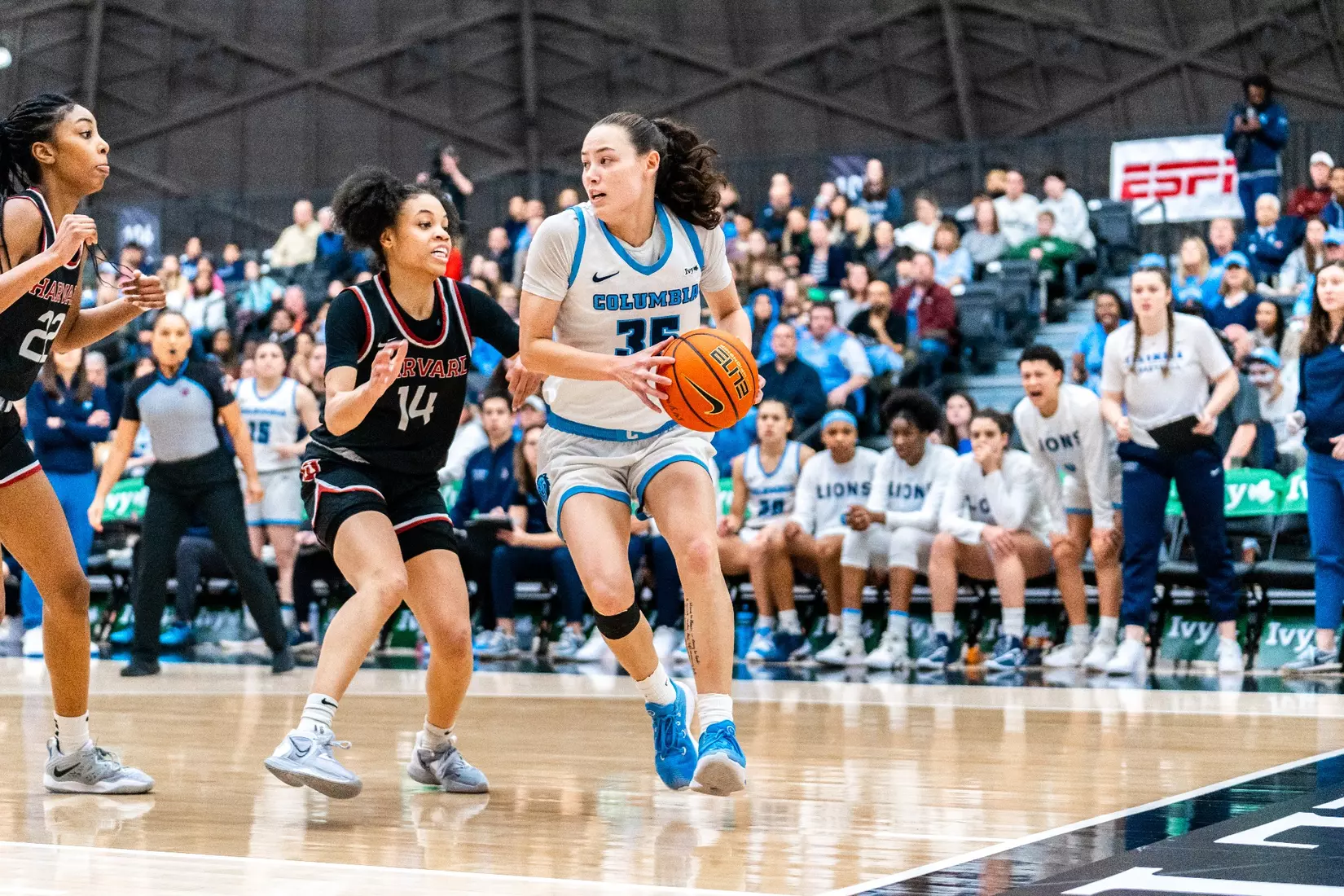 2023 women's basketball Ivy Madness semifinal vs. Harvard