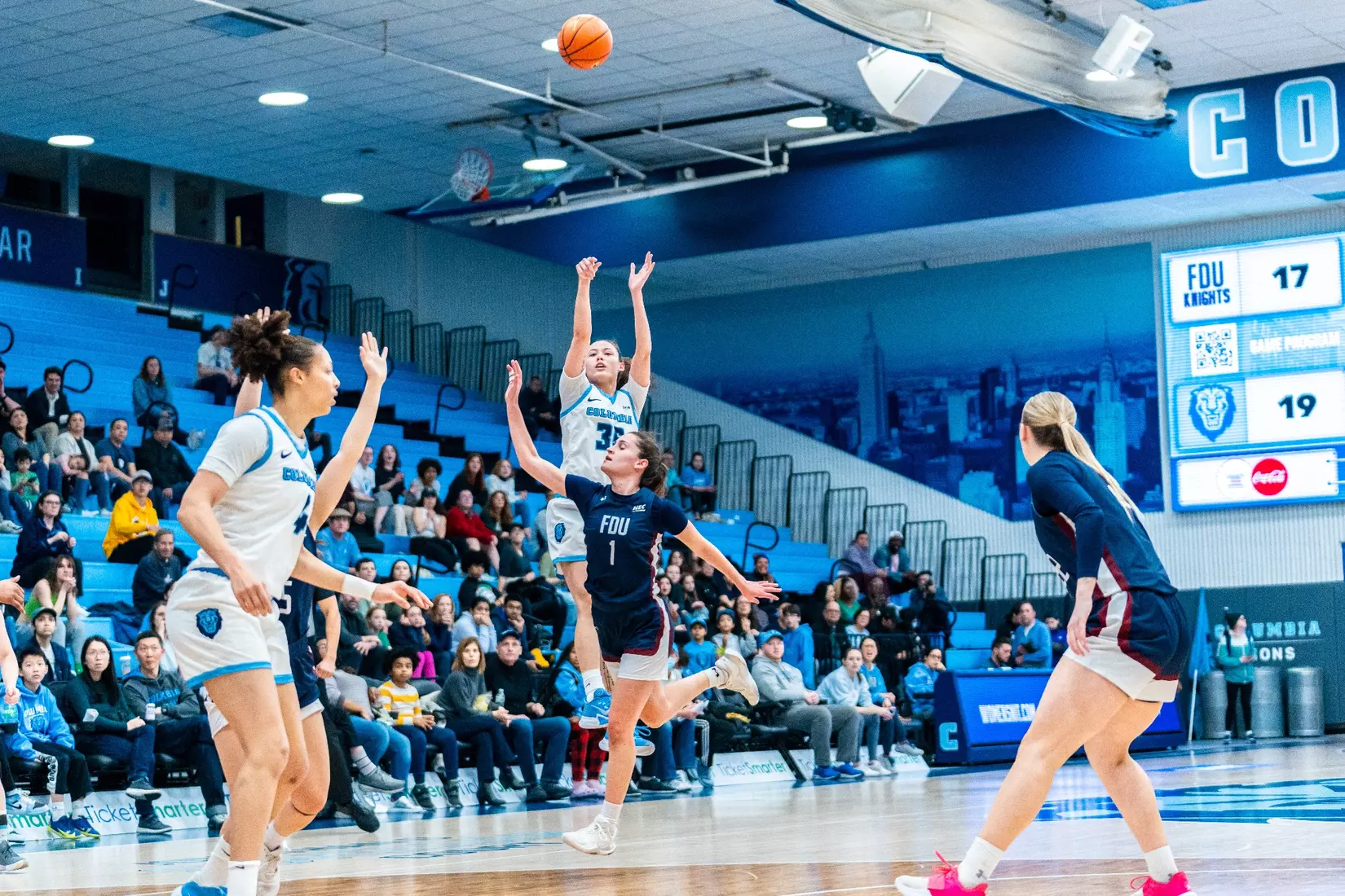 Columbia women's basketball defeats FDU in the WNIT first round