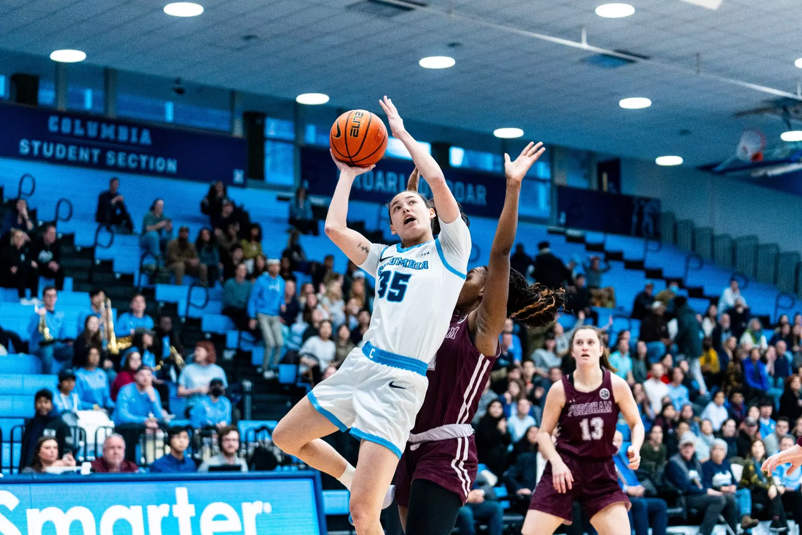 Columbia women's basketball defeats Fordham in the second round of the WNIT